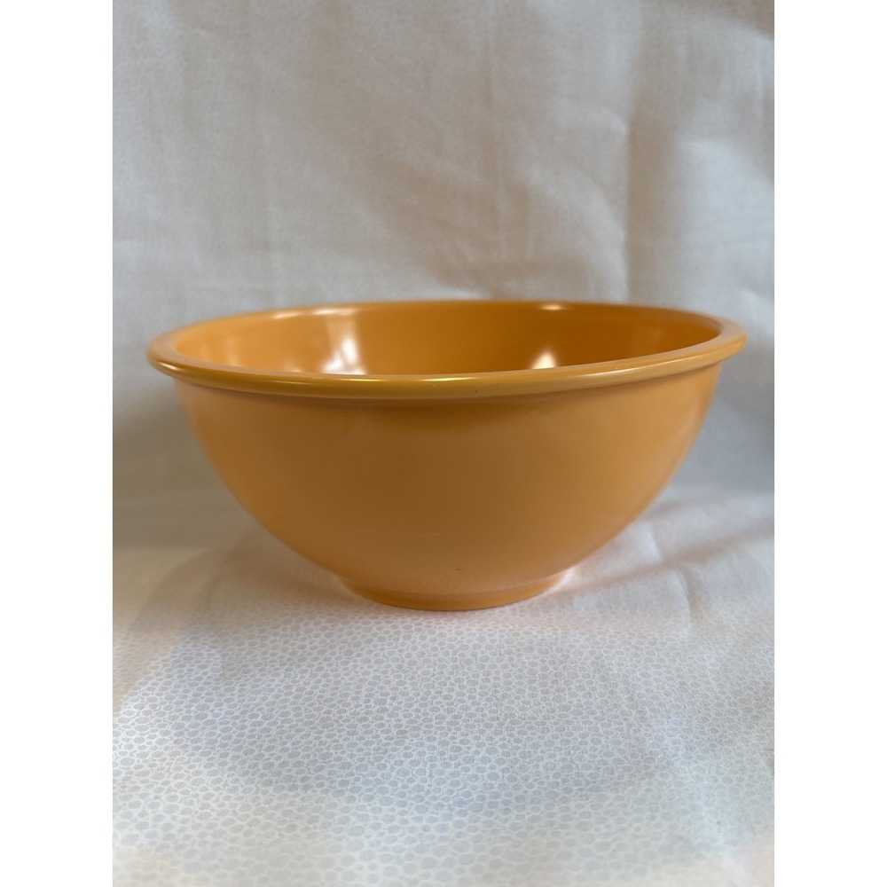 Michael Graves Melamine Replacement Serving Bowl .74 Qt. 0.7 L Orange 6.25"